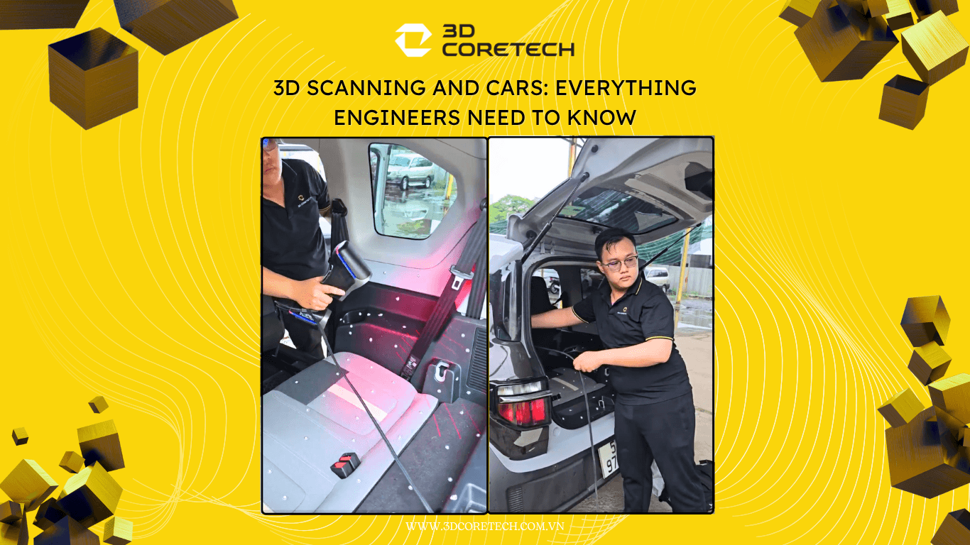 Scan 3d trong ngành ô tô