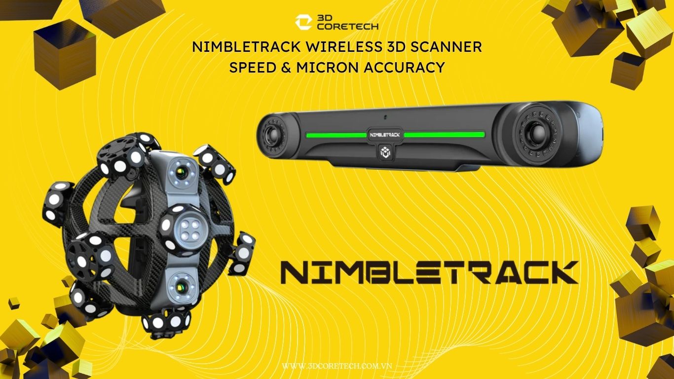 Máy scan 3D NimbleTrack không dây - 3D CoreTech