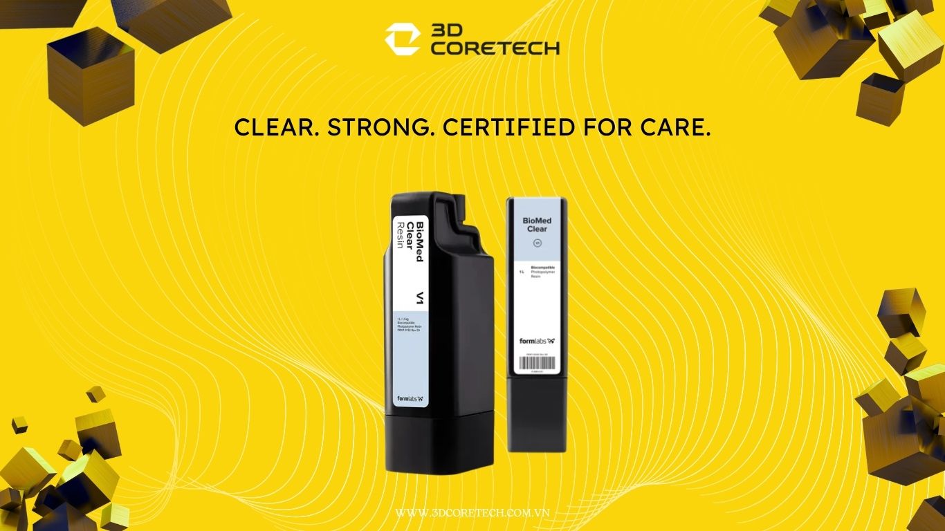 resin BioMed Clear, resin y tế, resin sinh học, resin nha khoa