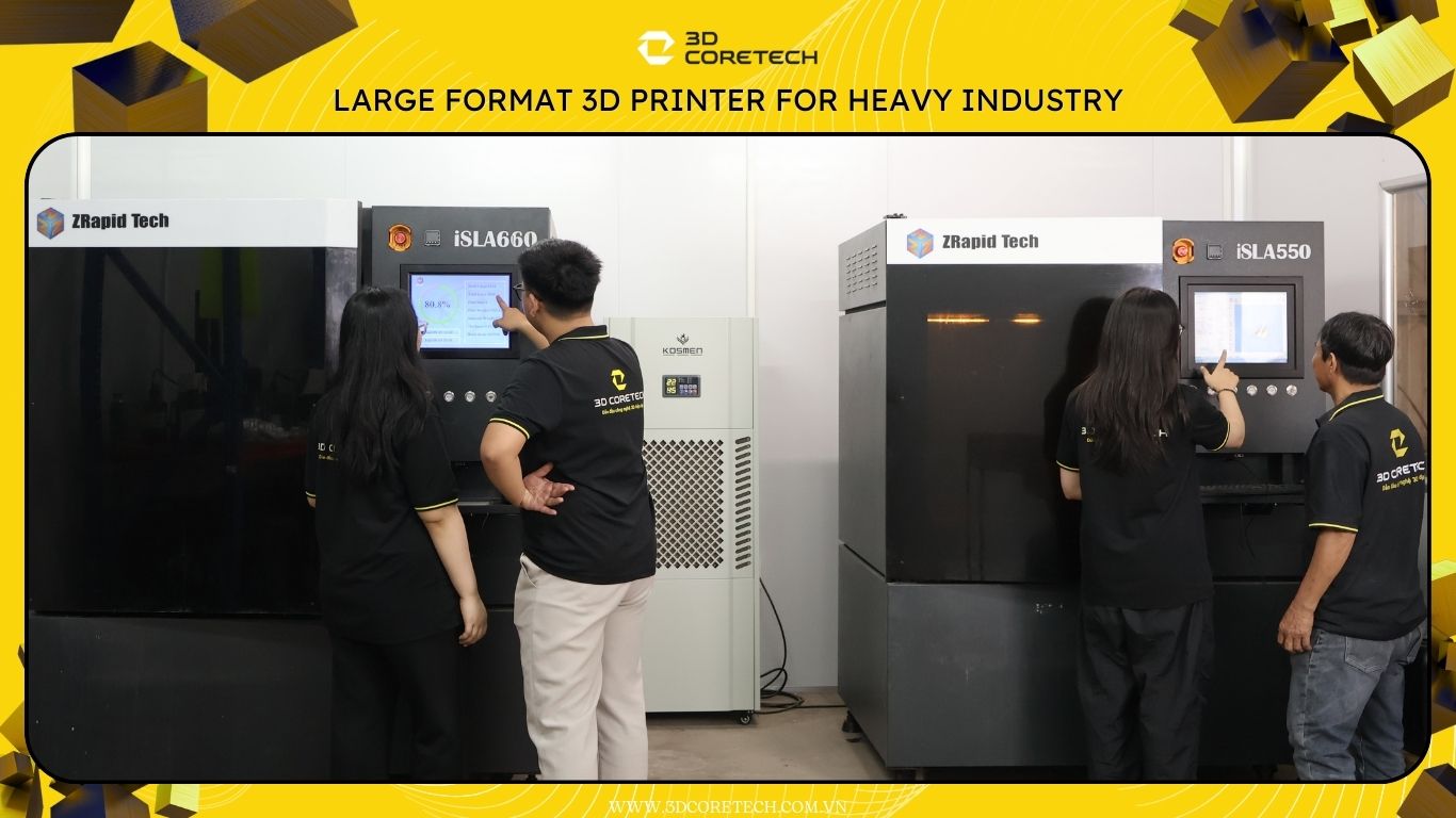 Máy in 3D khổ lớn cho ngành công nghiệp nặng