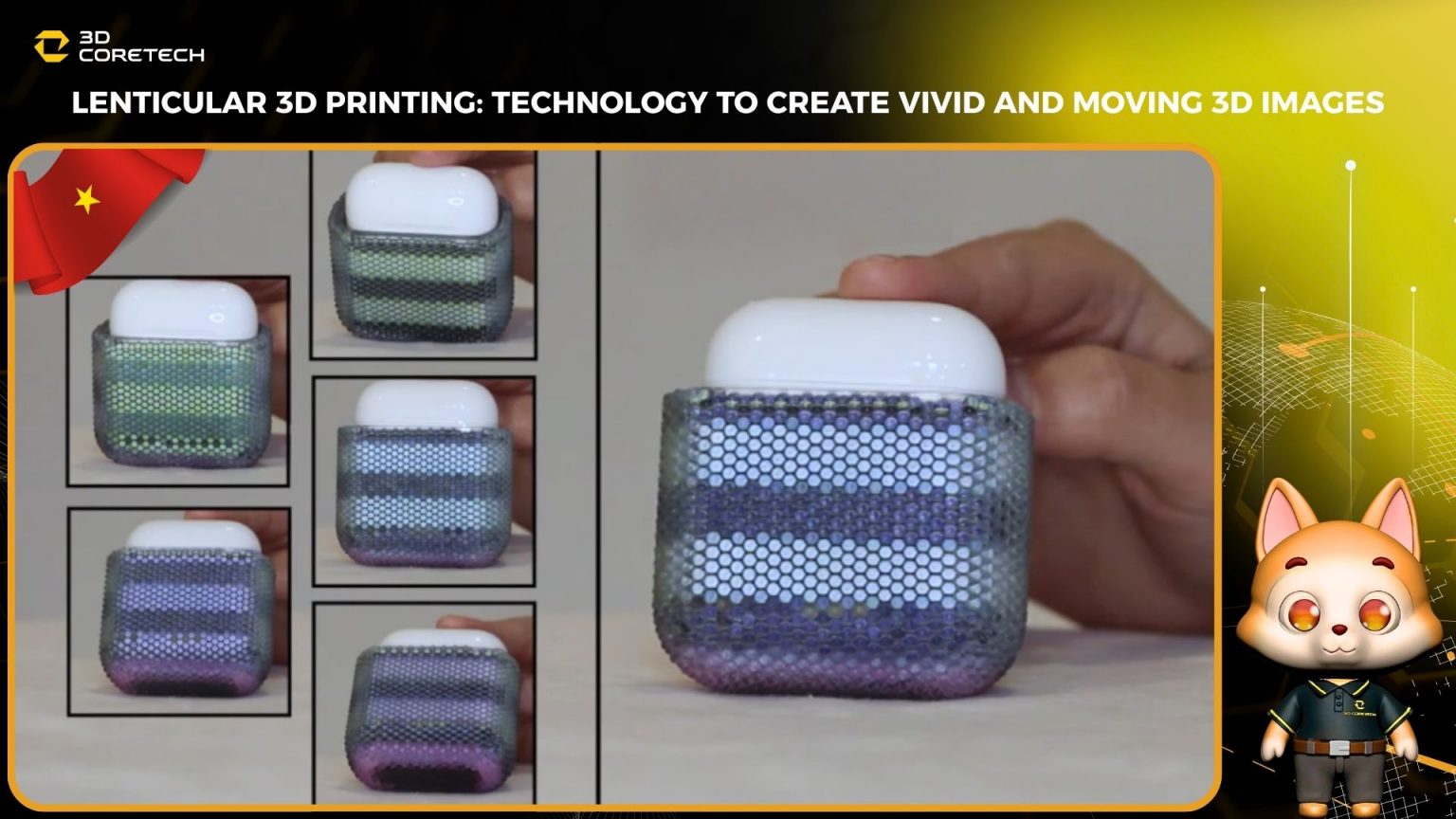 In 3D Lenticular: Công nghệ tạo ảnh 3D sống động và chuyển động