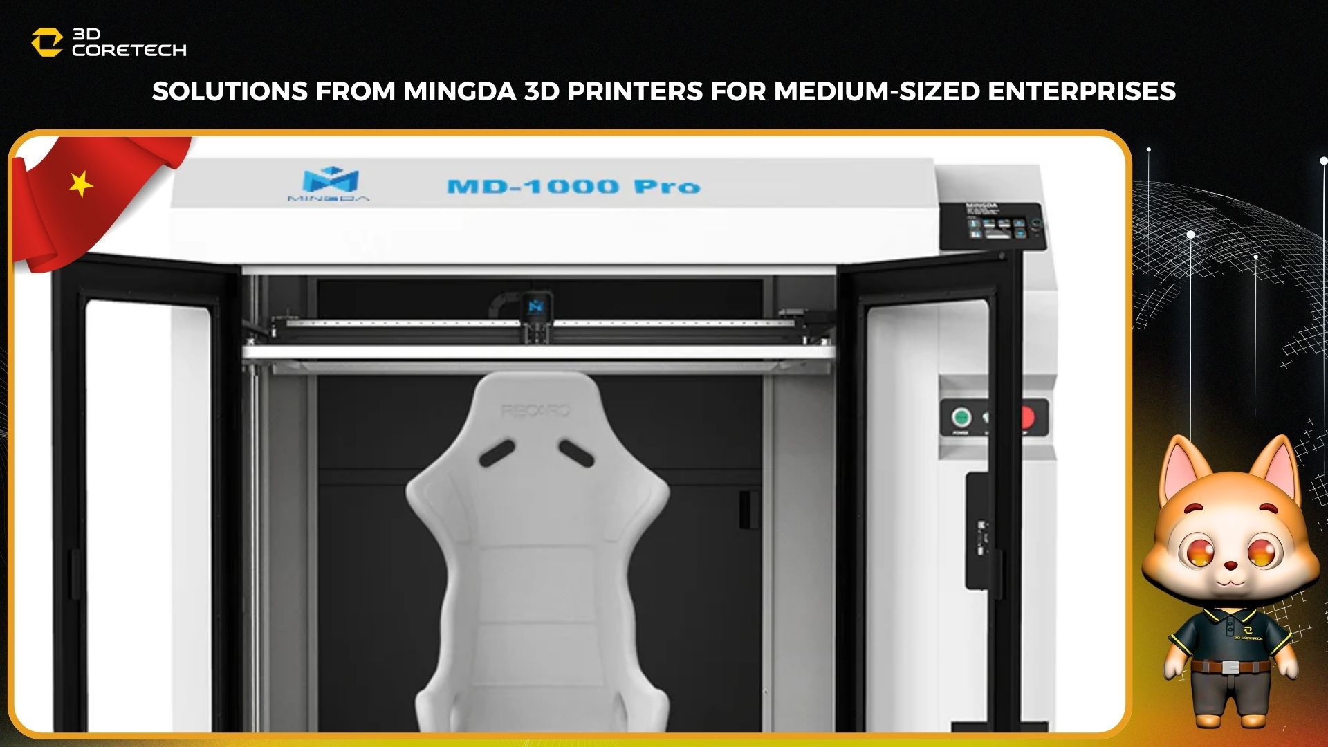 Giải pháp từ máy in Mingda 3D cho doanh nghiệp vừa