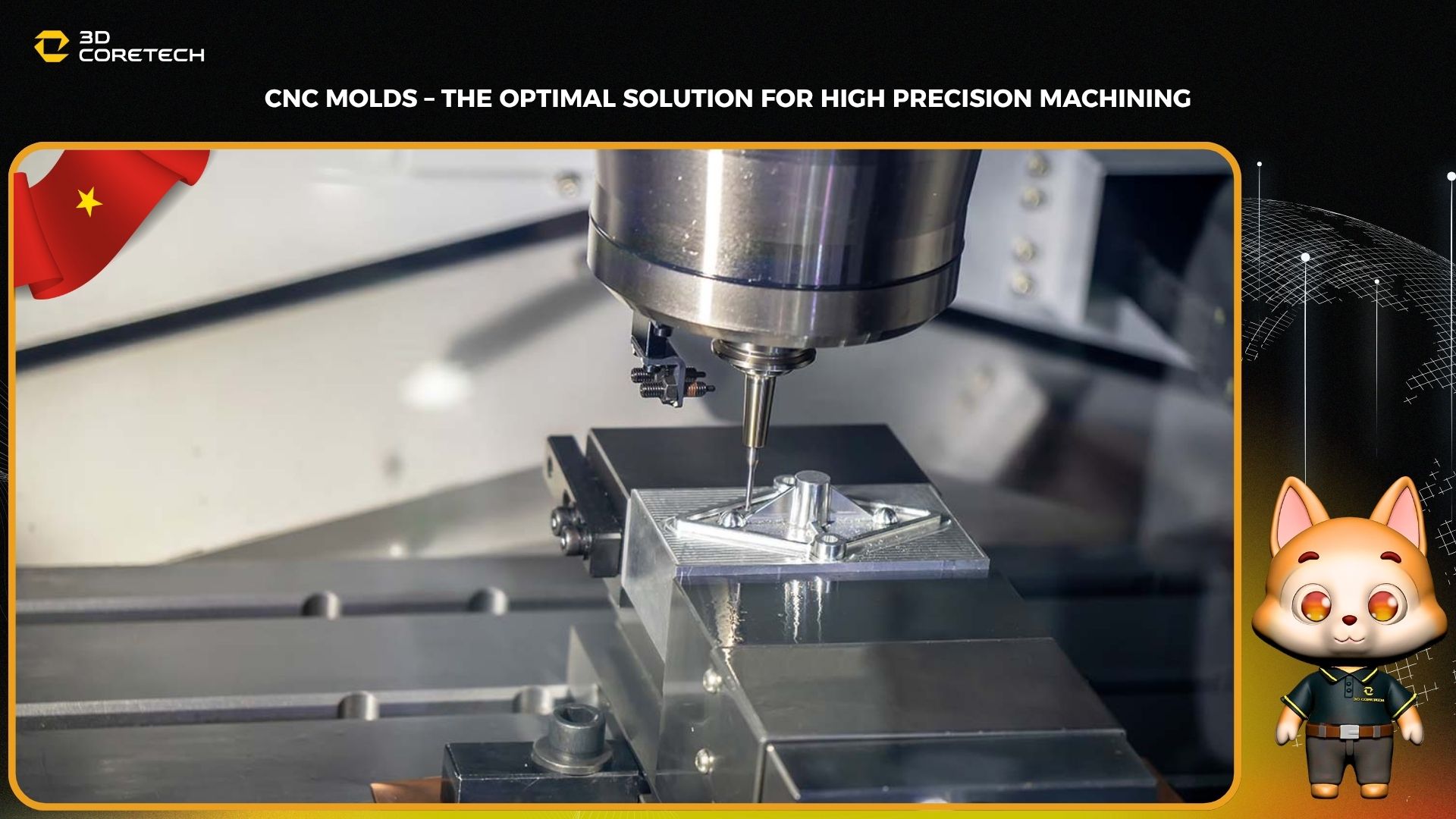 Khuôn mẫu CNC – Giải pháp tối ưu cho gia công chính xác cao
