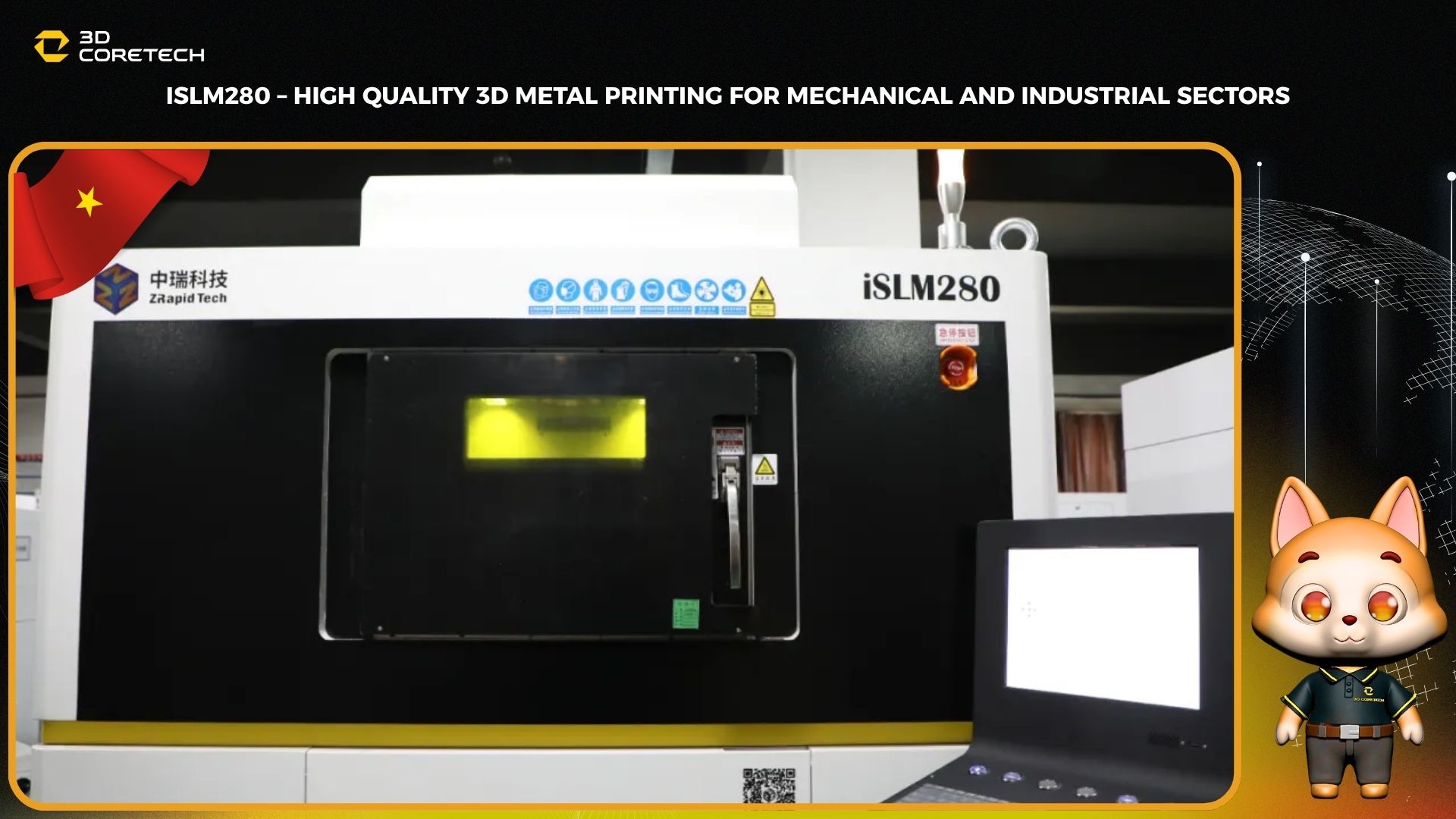 iSLM280 – In kim loại 3D chất lượng cao cho ngành cơ khí và công nghiệp