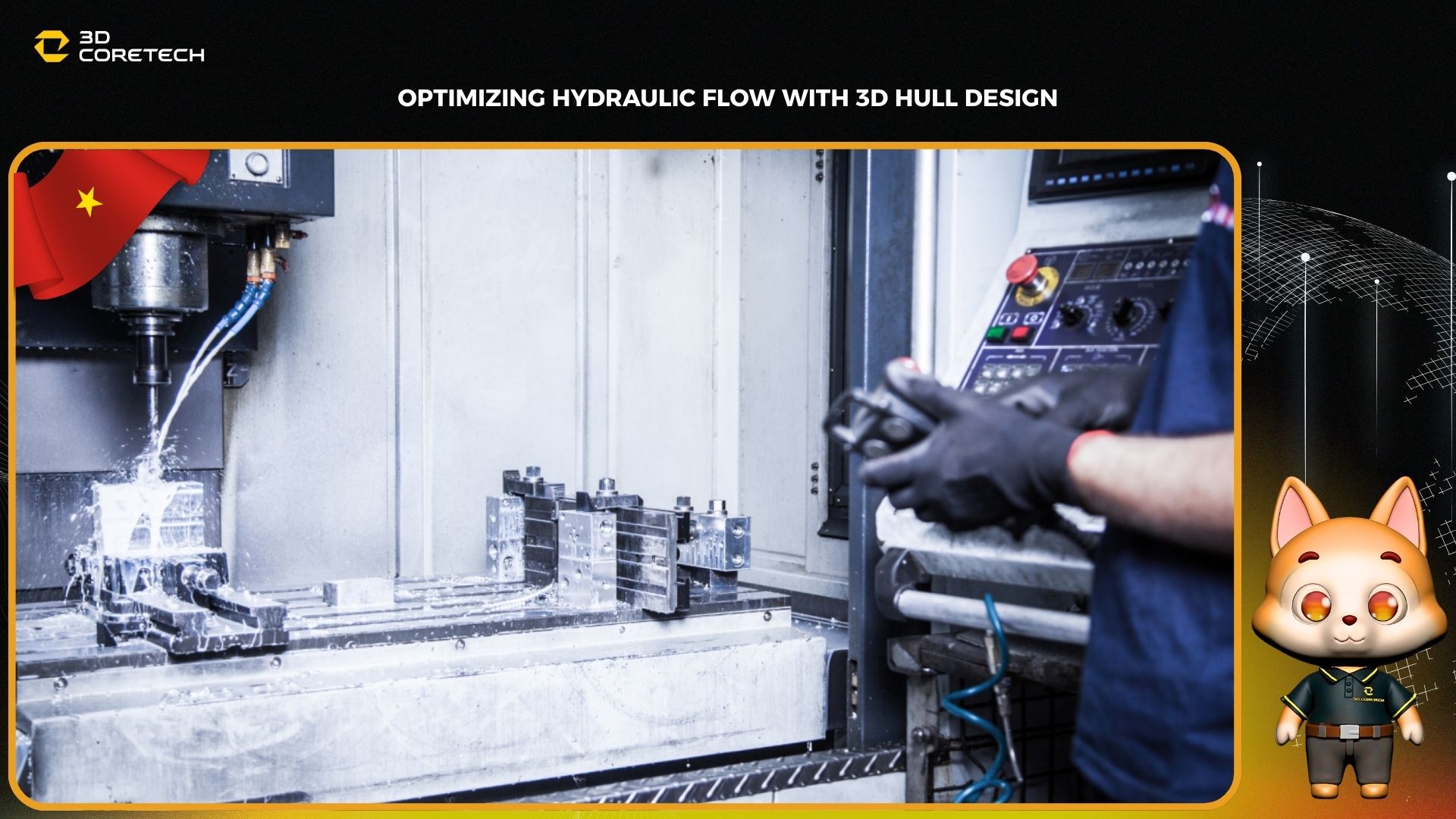 Tối ưu hiệu suất sản xuất bằng thiết bị gia công CNC công nghệ cao