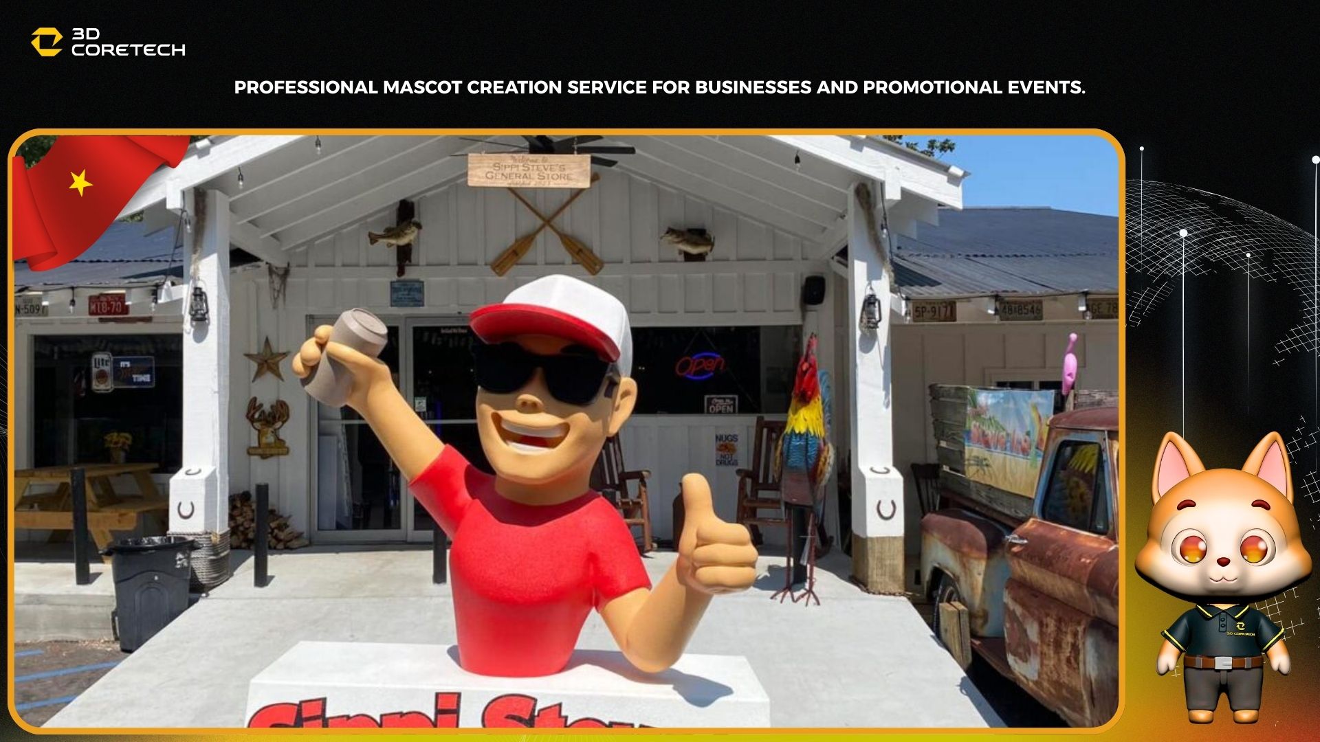 Dịch vụ làm mascot chuyên nghiệp cho doanh nghiệp và sự kiện quảng bá