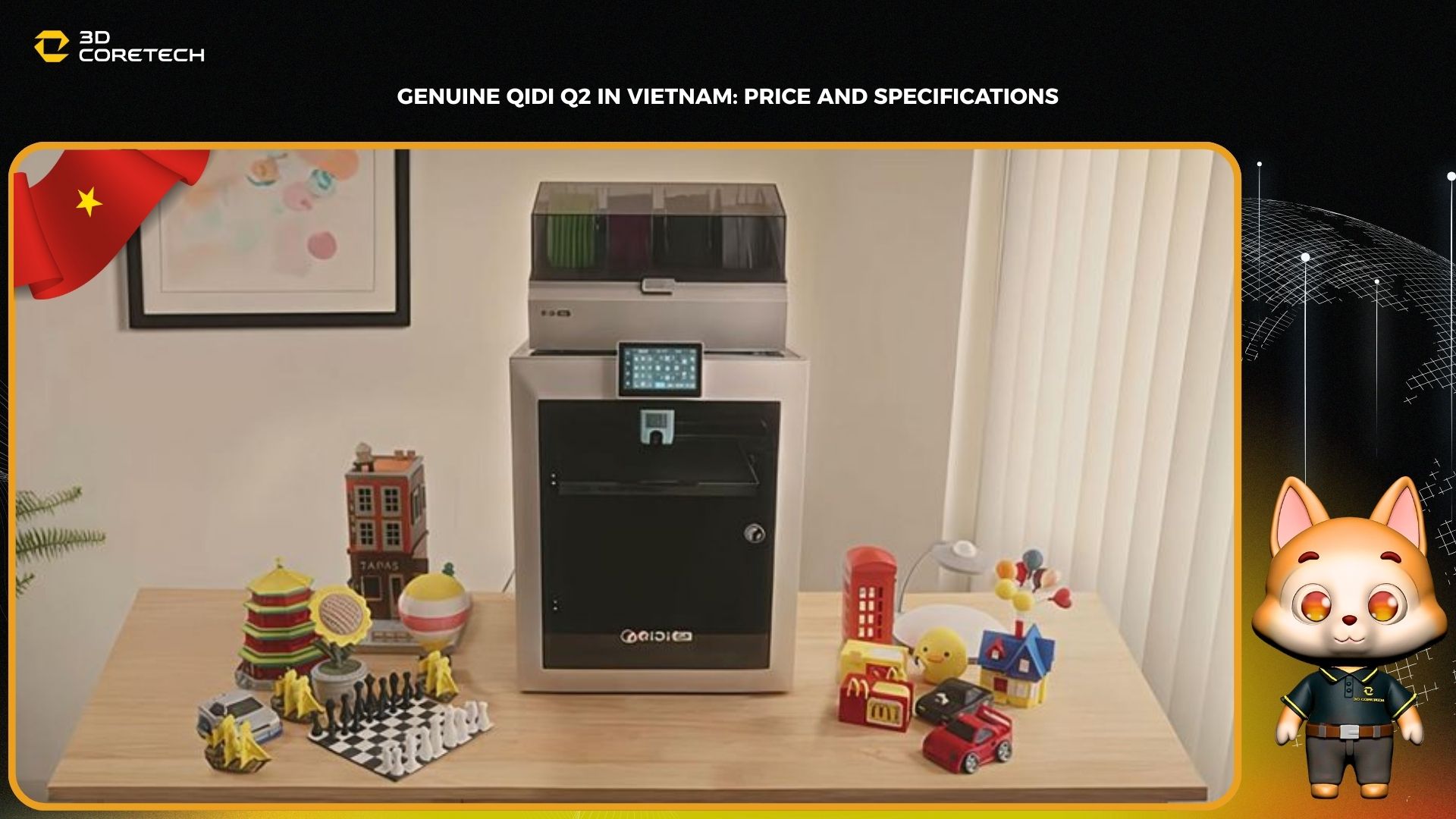 QiDi Q2 chính hãng tại Việt Nam: Báo giá & thông số