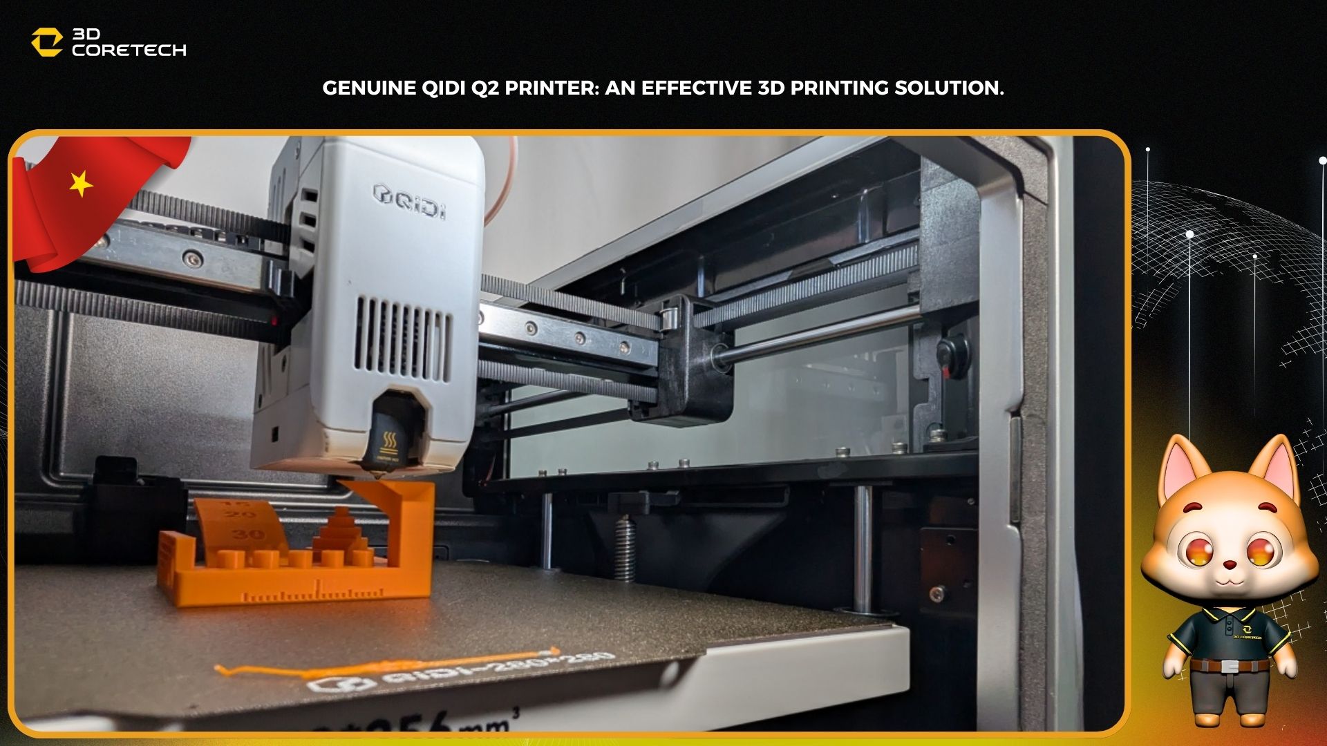 Máy QiDi Q2 chính hãng: Giải pháp in 3D hiệu quả