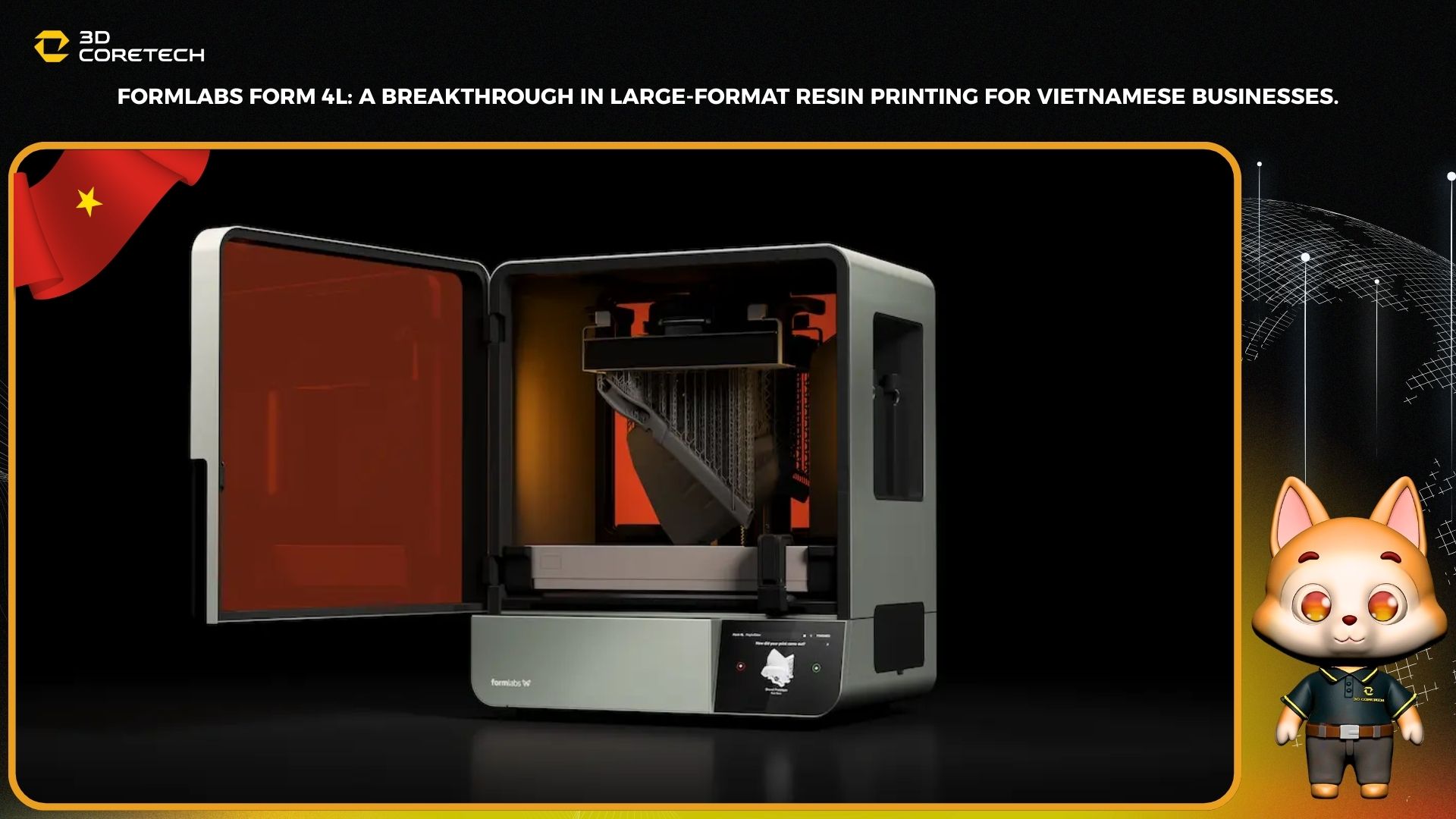 Formlabs Form 4L: Bước tiến trong in resin khổ lớn dành cho doanh nghiệp Việt
