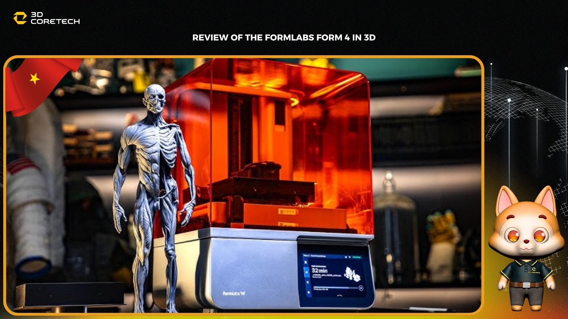 Đánh giá dòng máy Formlabs Form 4 trong in 3D