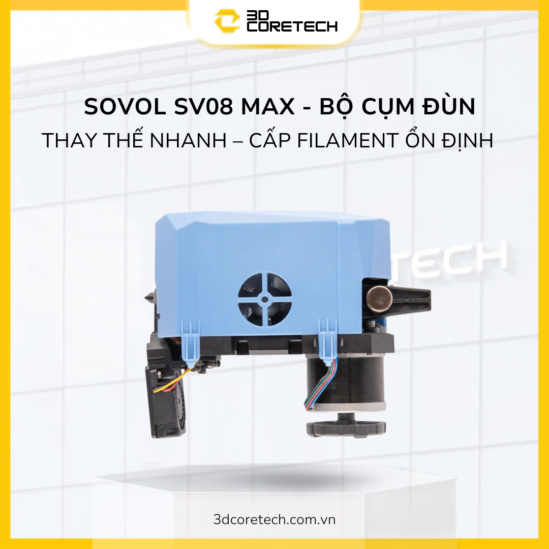 Bộ Cụm Đùn Chính Hãng Cho Sovol SV08 MAX - Extruder Assembly Kit - Ảnh 2