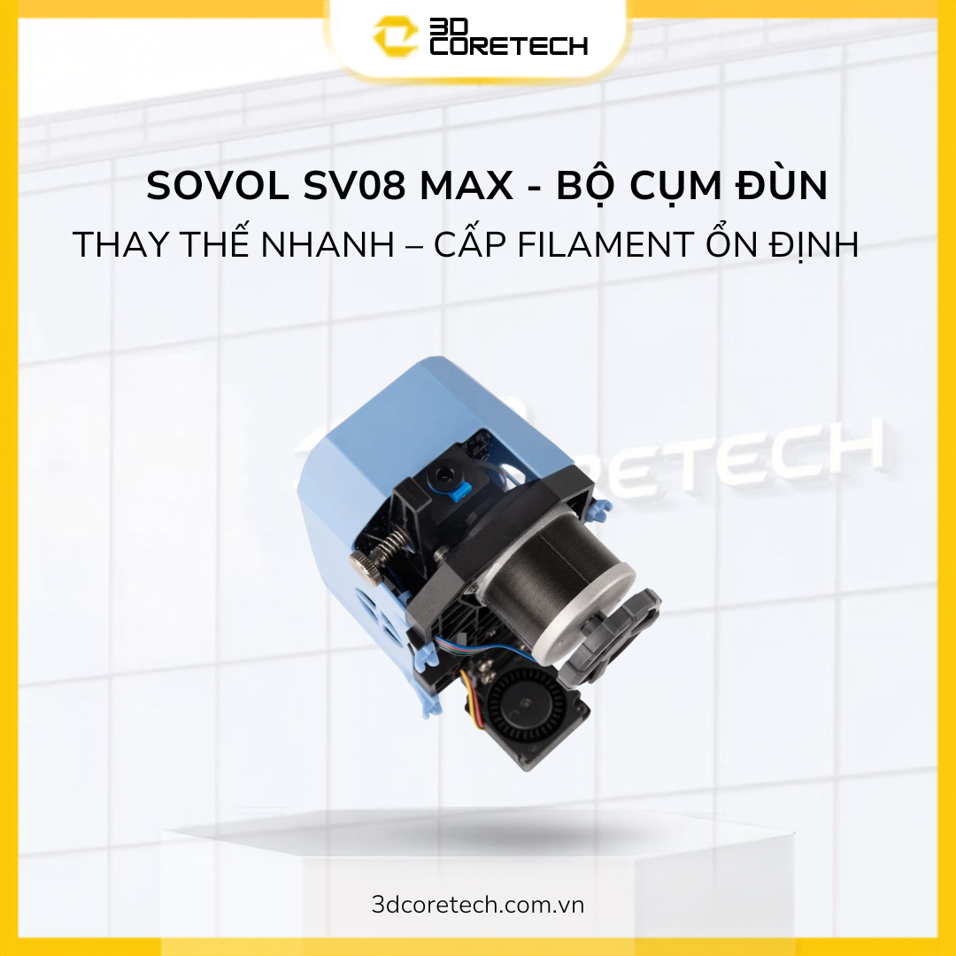 Bộ Cụm Đùn Chính Hãng Cho Sovol SV08 MAX - Extruder Assembly Kit - Ảnh 3