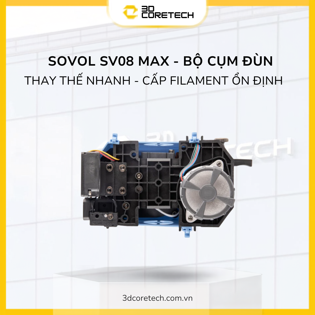 Bộ Cụm Đùn Chính Hãng Cho Sovol SV08 MAX - Extruder Assembly Kit - Ảnh 4