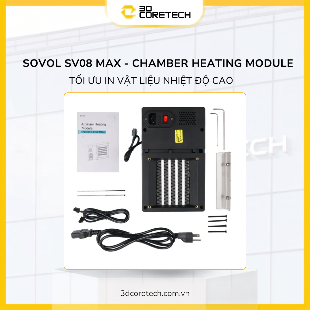 Bộ Gia Nhiệt Buồng Máy Sovol SV08 MAX – Chamber Heating Module - Ảnh 2